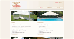 Desktop Screenshot of panasombra.com